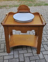 Gyönyörű lavórtartó, restaurált, igazi ritkaság