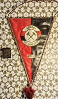 Dorogi Atlétika Club 1914 zászló /nagyméretű: 40 cm/