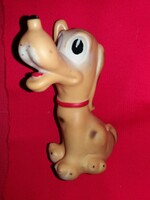 Antik Walt Disney Goofy kutya mese játék gumi figura 18 cm a képek szerint NAGYON RITKA