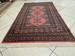 Pakisztáni yamud 95x165 kézi csomózású gyapjú perzsa  szőnyeg FZ04
