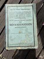 Trianoni Békeszerződés 1921