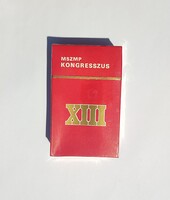 XIII. MSZMP Kongresszus 1985., bontatlan doboz cigaretta