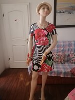 Szebbnél szebbek molett nálam elegáns alkalmi is mutatós egyedi ruha 38 40 42.93-100mell 85 hossz