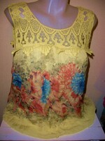 Selyem tartalmú felső, blúz