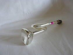 RÉGI ÜVEG KARÁCSONYFADÍSZ - HARSONA!