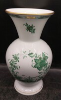 Herendi Apponyi mintás nagy váza porcelán, 20 cm.es. 3691b
