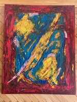 Zvolszky Zita olaj-vászon festménye