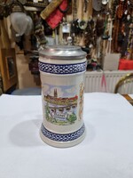 Régi ón fedeles porcelán kupa