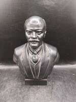 Lenin vas mellszobor,  22 cm-es magasságú alkotás 3672b