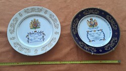 English porcelain plate, plates for sale 2 pcs! Rare!!!