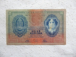 20 korona 1907 Ritka bankjegy !