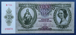 10 Pengő 1936, VF+.