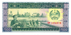 Laosz 100 kip 1979 UNC