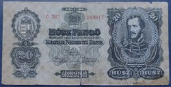 20 Pengő 1930, VG+.