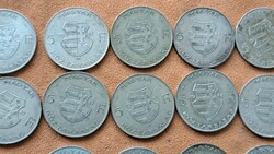 Kossuth 1947 5 forint ezüst eladó ! 25 db
