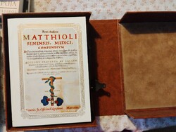 Petri Andreae Matthioli senensis, medici compendium (Petrus Andreas Matthiolus sienai orvos kivonata