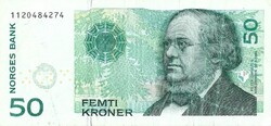 50 kroner korona 2003 Norvégia