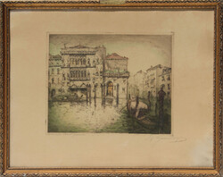 Sz. Gyenes Lajos: Velence, Canal Grande