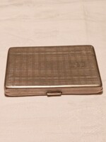 RÉGI ALPAKKA CIGARETTATÁRCA (G11)