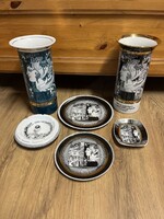 Hollóházi Szász Endre porcelán csomag !