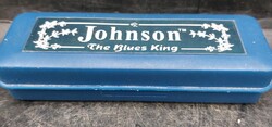 Johnson "The Blues King" Harmonika, 10 cm-es nagyságú. 3699b