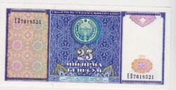 Üzbegisztán 25 som  1994 UNC