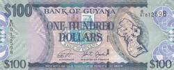 100   Dollár     Guyana
