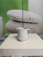 Hollóházi Fehér Aranyozott Porcelán Kiöntő A157