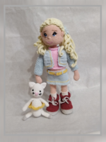 Borka, horgolt amigurumi baba