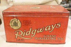 RIDGWAYS DARJEELING PLÉH TEÁS DOBOZ