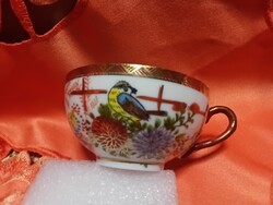 Kutani japán tojáshéj porcelán kávés csésze