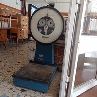 Metripond nagy számlapos mérleg. Retro mázsa