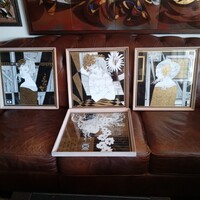 SZÁSZ ENDRE-"NÉGY ÉVSZAK" /szitanyomat/