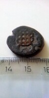 R! III. Murád szultán (1574 - 1595) 1 Mangír rézérme (réz akcse)!