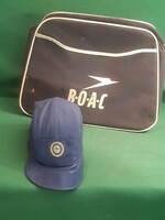 B O A C a volt British Airways elődje táska és sapka