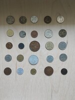 Vegyes világ érmemix LOT 25 db