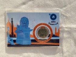 2018 Birkózó Világbajnokság 50 Forint elsőnapi veret bliszter, RITKA