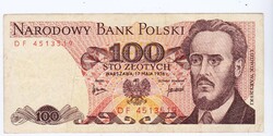 Lengyelország 100 zlotyi 1979 FA