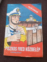 Piszkos Fred Közbelép - Képregény - Rejtő - Sorozat - Ritka