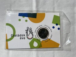 2018 Családok éve 50 Forint elsőnapi veret bliszter: ALACSONY SORSZÁM: 00337