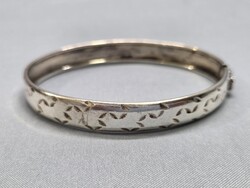 Ezüst karkötő, karreif, karperec 9,13 g