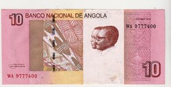 Angola 10 kwanzas 2012  G