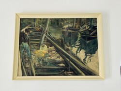 SZ1630 Csónakok (Abonyi Ernő 1890-1941)