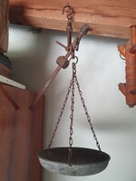 Antik kofa húzós mérleg