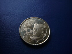 HORVÁTORSZÁG 50 EURO CENT 2023 NIKOLA TESLA ! RITKA! UNC!