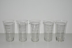 500ml-es Üveg mérőpohár, orvosi eszköz. laboratóriumi eszköz, patika eszköz