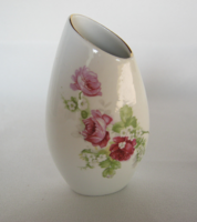 Aquincumi porcelán rózsás váza