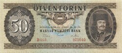 50 forint 1969 UNC