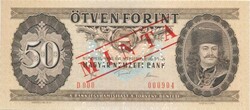 50 forint 1980 MINTA UNC