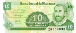 Nicaragua 10 Centavos de Córdoba 1991 UNC